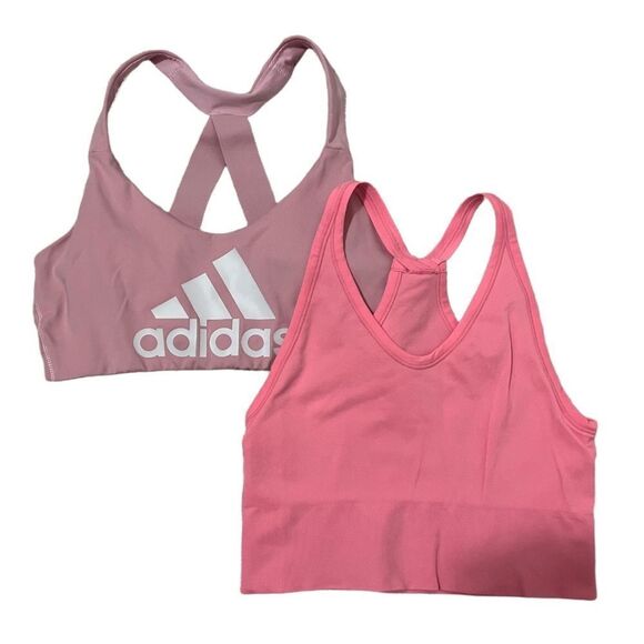 adidas Other - Pink Sports Bra Bundle